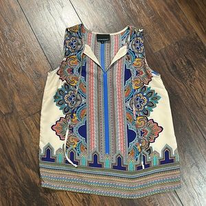 Cynthia Rowley Lightweight sleeveless blouse